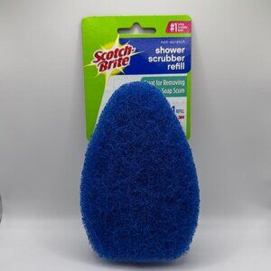 Scotch Brite Non-Scratch Shower Scrubber Refill Blue Discontinued New